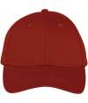 NS038 Native Spirit 6 Panel Cap Burnt Brick colour image